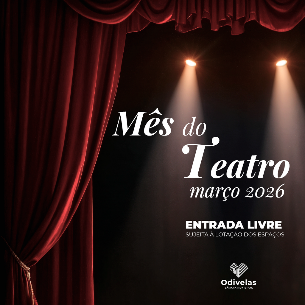 MÊS DO TEATRO, MARÇO 2026