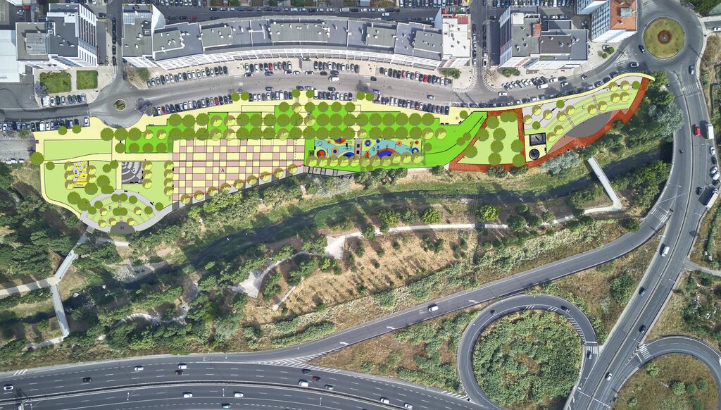 Arrancou a requalificação da frente urbana do Rio da Costa