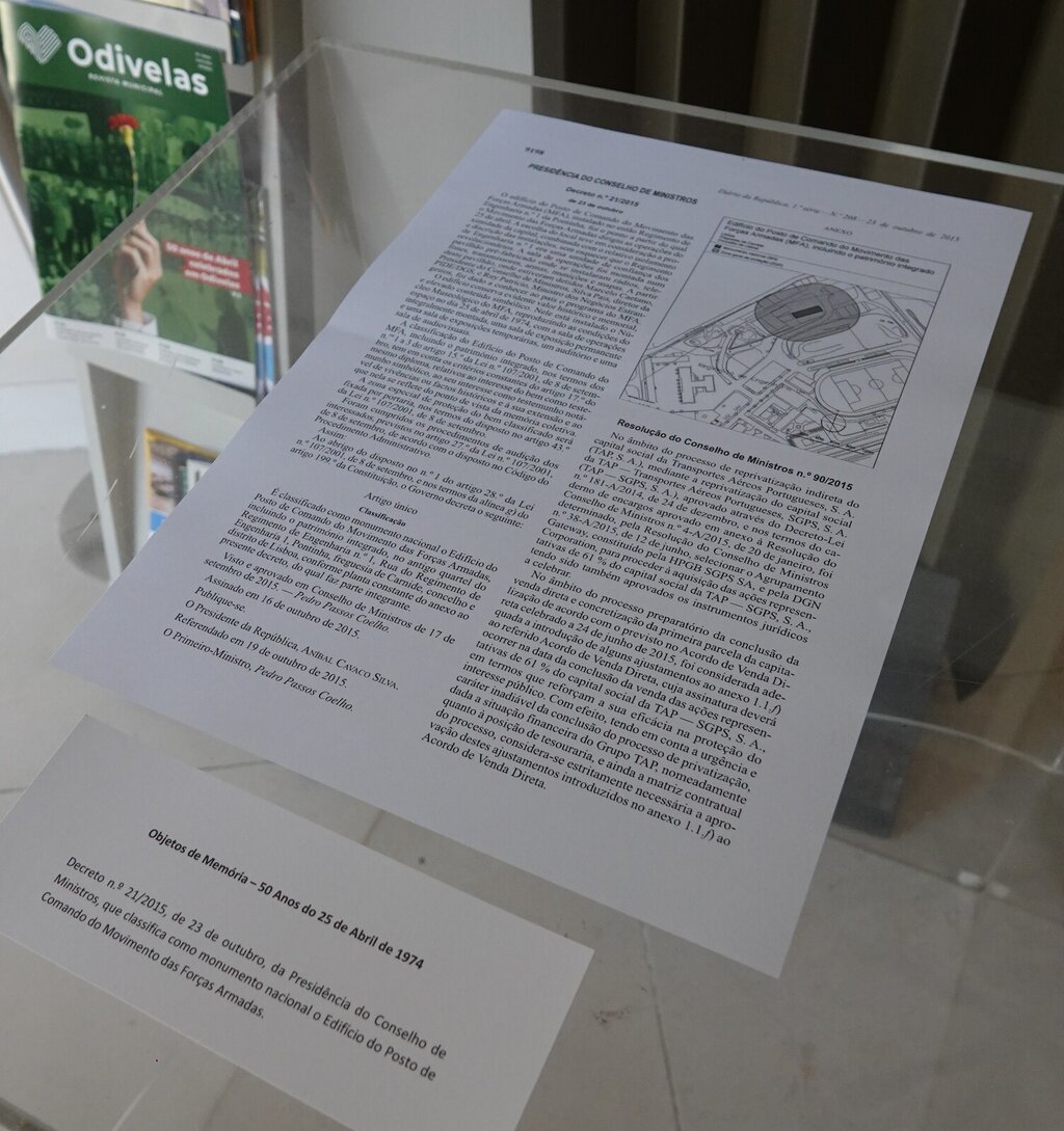 «Objeto do Mês» destaca o Posto de Comando do MFA