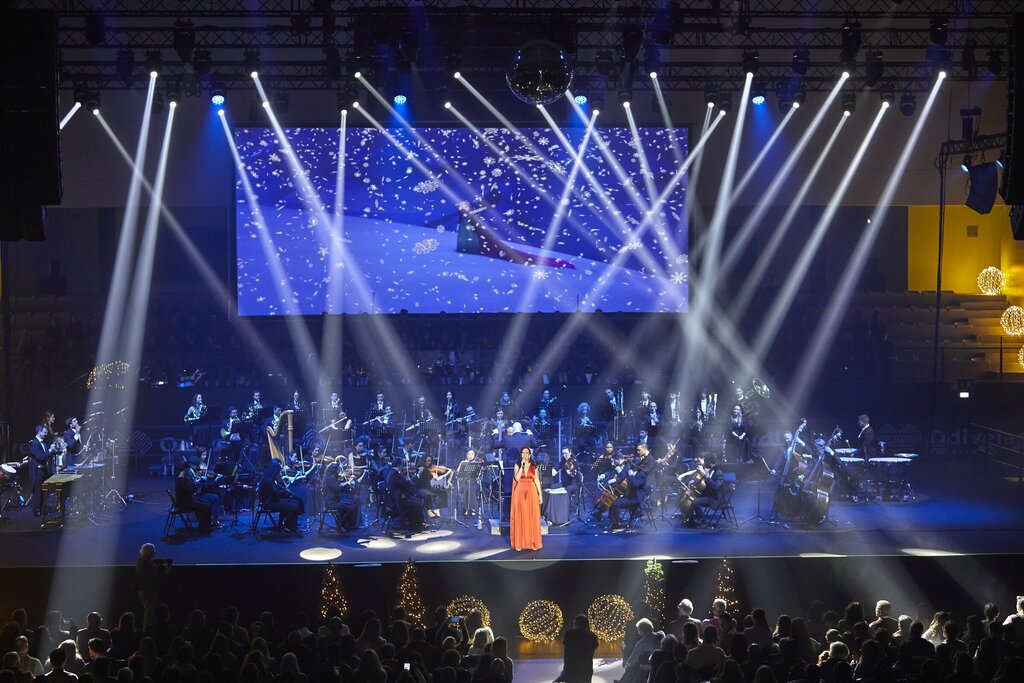 Concerto de Natal da Lisbon Film Orchestra encheu Pavilhão Multiusos