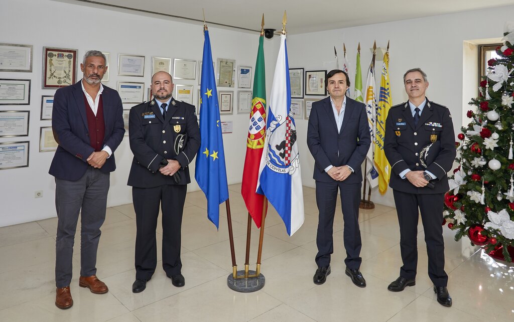 Novo Comandante do Comando Metropolitano de Lisboa da PSP apresenta cumprimentos