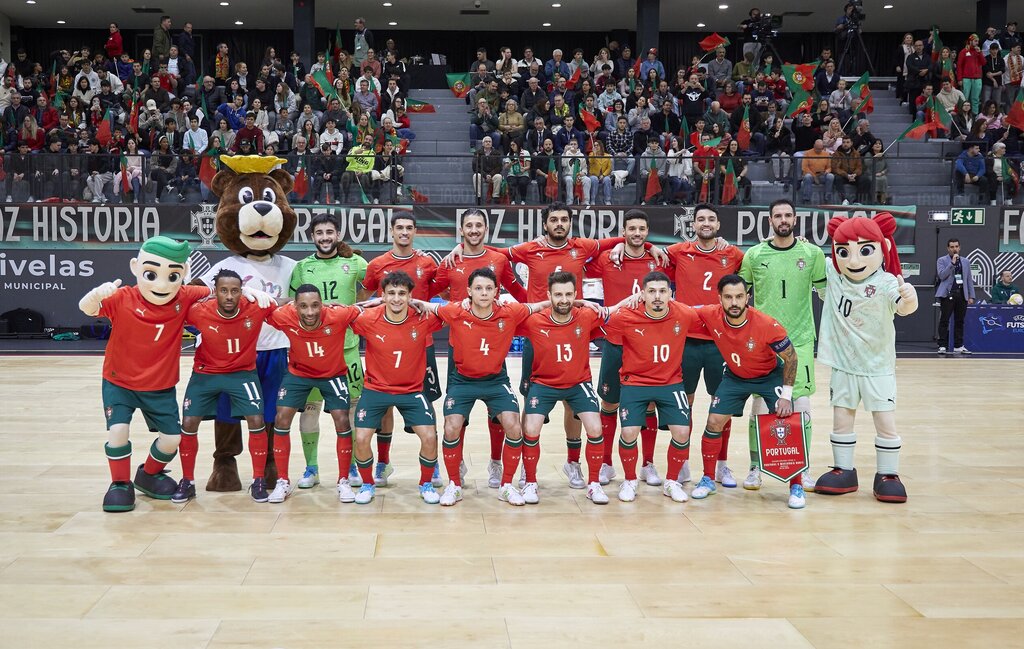Seleção Nacional de futsal carimba em Odivelas o apuramento para o Europeu 2026
