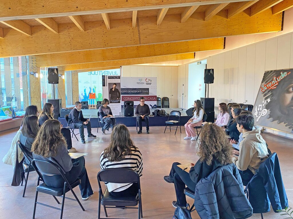 Workshop de representação na Casa da Juventude