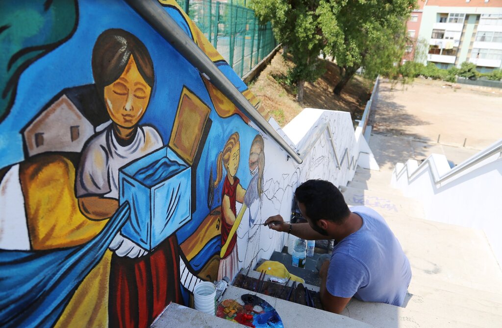 Arte Urbana no Olival Basto