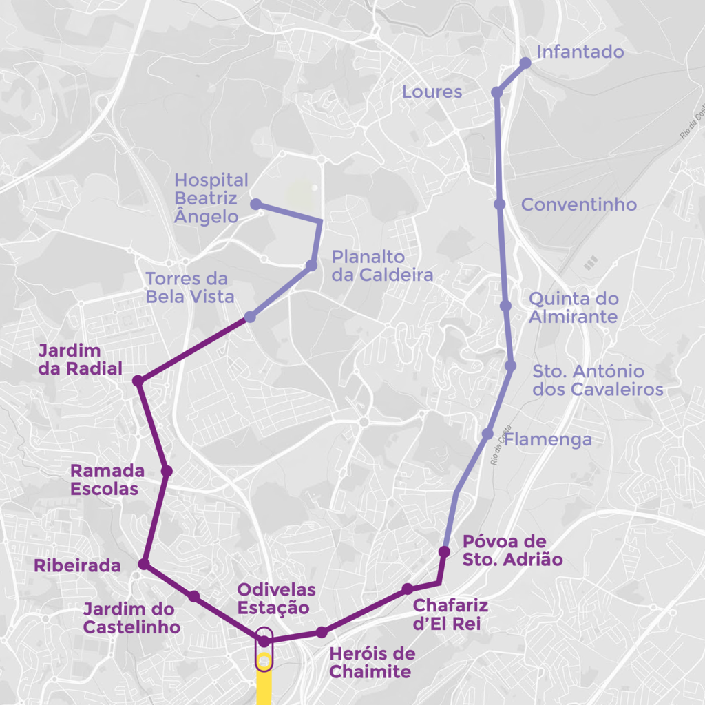Reforço de 150 milhões de euros para a construção da Linha Violeta do Metro