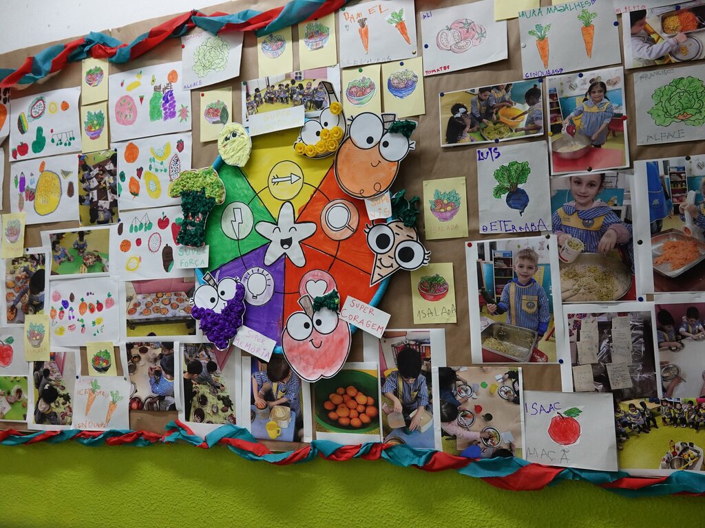  Crianças de jardins de infância são Heróis da Fruta