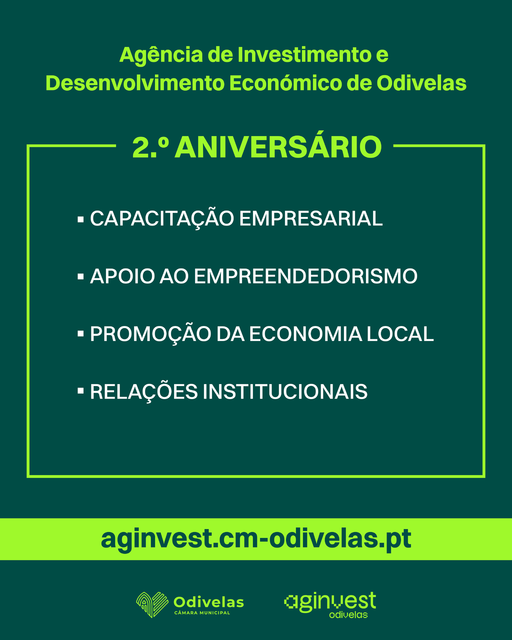 2.º aniversário da Aginvest Odivelas