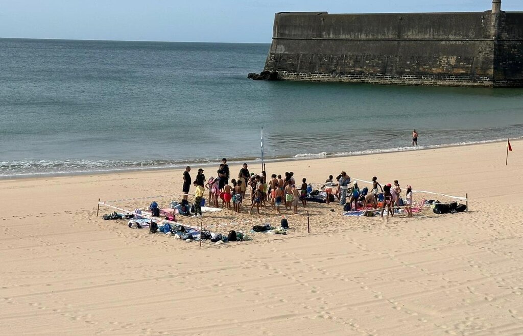 Proteção Civil sensibilizou alunos sobre regras de segurança balnear