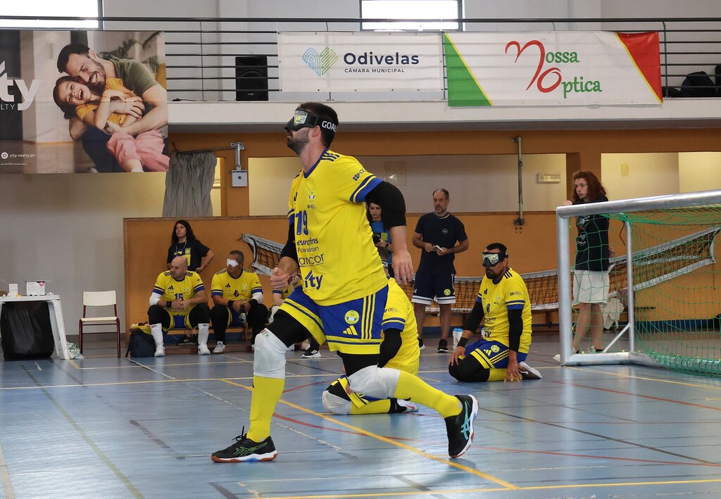 Competição internacional de Goalball em Odivelas